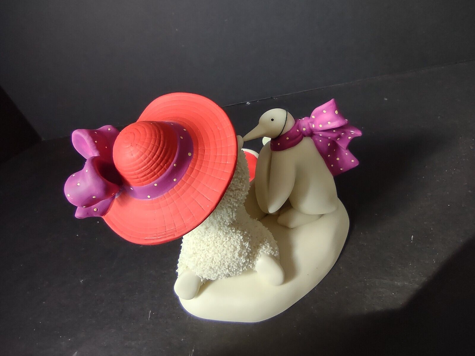 Snowbabies "Dress with Style" Red Hat Society Dep 56 (lot 2667)