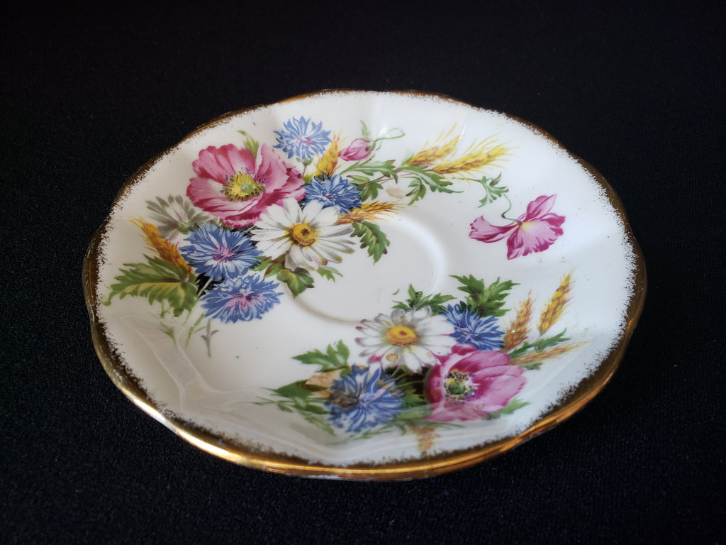 Vintage Royal Albert Harvest Bouquet Saucer ONLY (lot 2040)