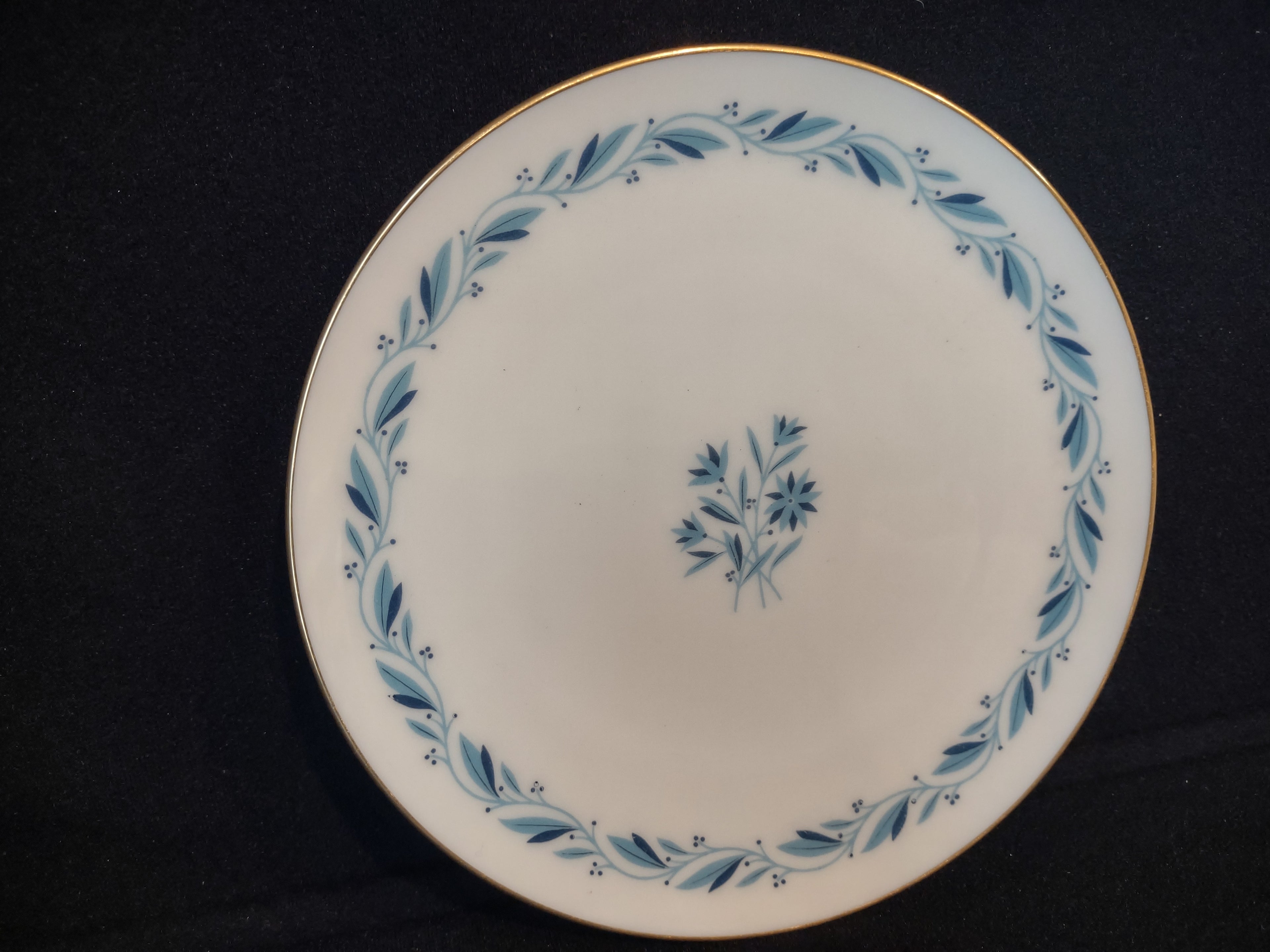 Vintage Lenox Dessert Plate 7" Gold Stamp (lot 1781)