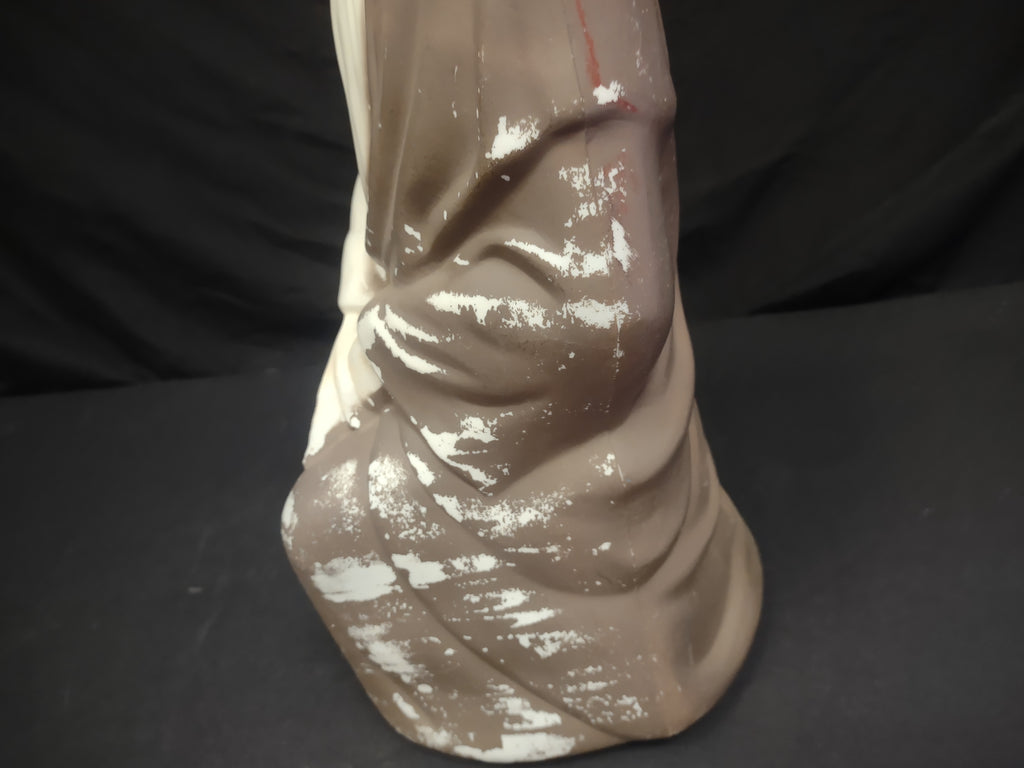 Vintage Blow Mold Christmas Nativity Brown NO LIGHT Joseph 18" (lot 2276)