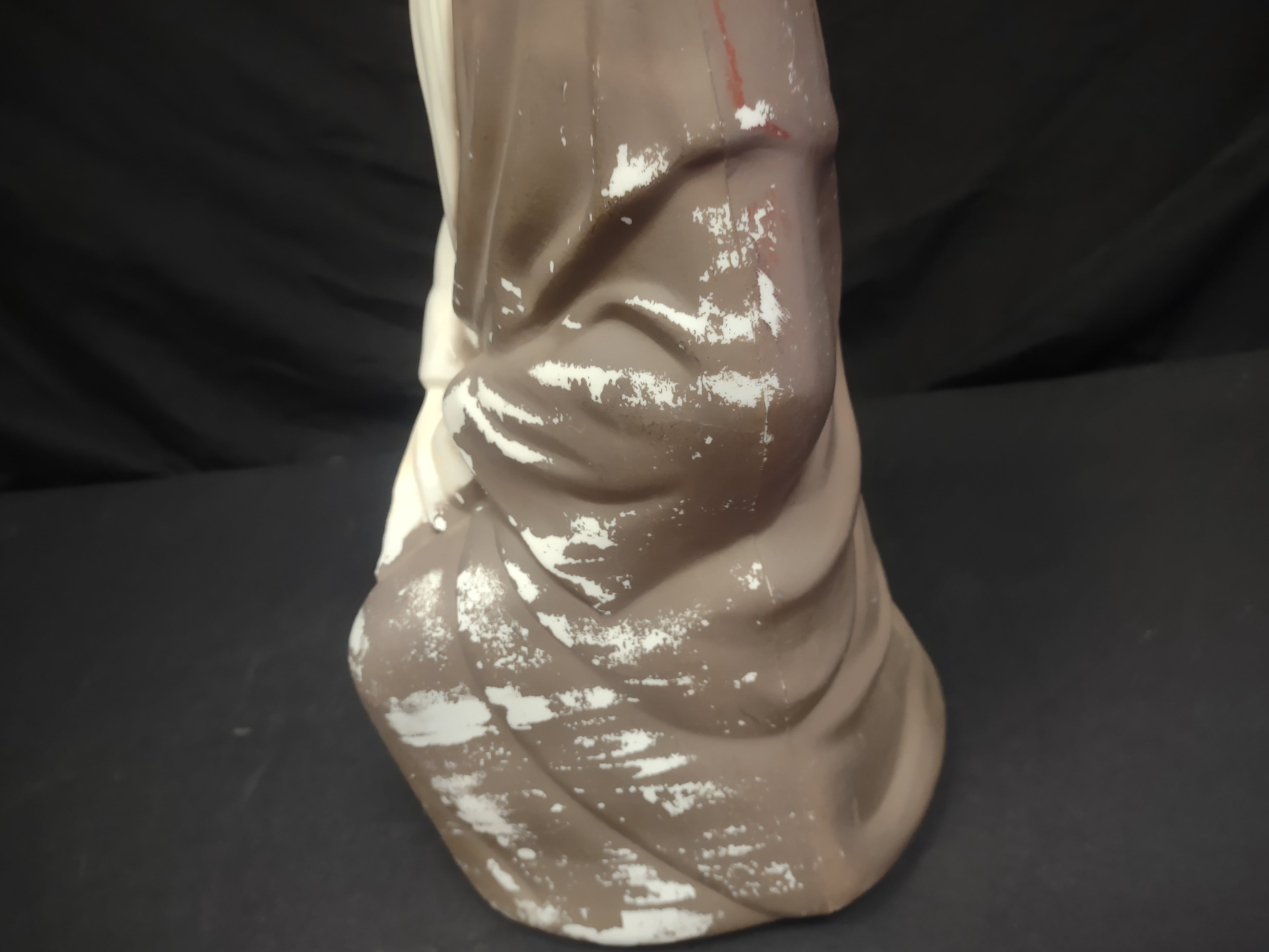 Vintage Blow Mold Christmas Nativity Brown NO LIGHT Joseph 18" (lot 2276)