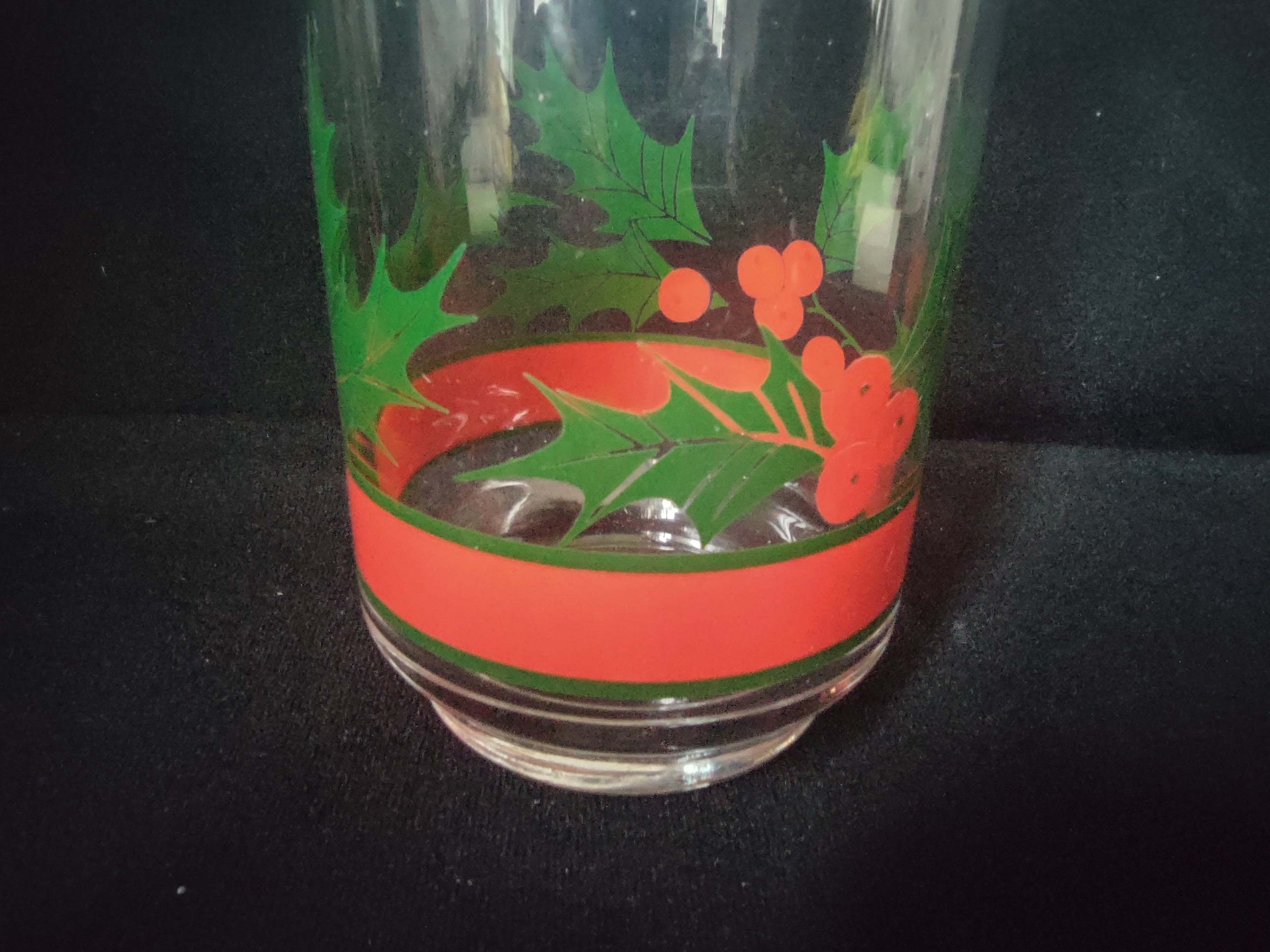 Vintage Set of 3 Libbey Water Dinner Glass (lot 2290)