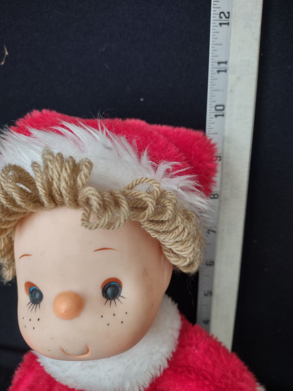 Vintage Fun World Christmas Wind Up Animated Musical Toy (lot 2374)