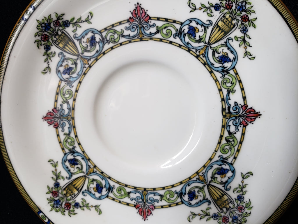 Vintage Royal Worcester Doncaster Saucer ONLY (lot 2078)