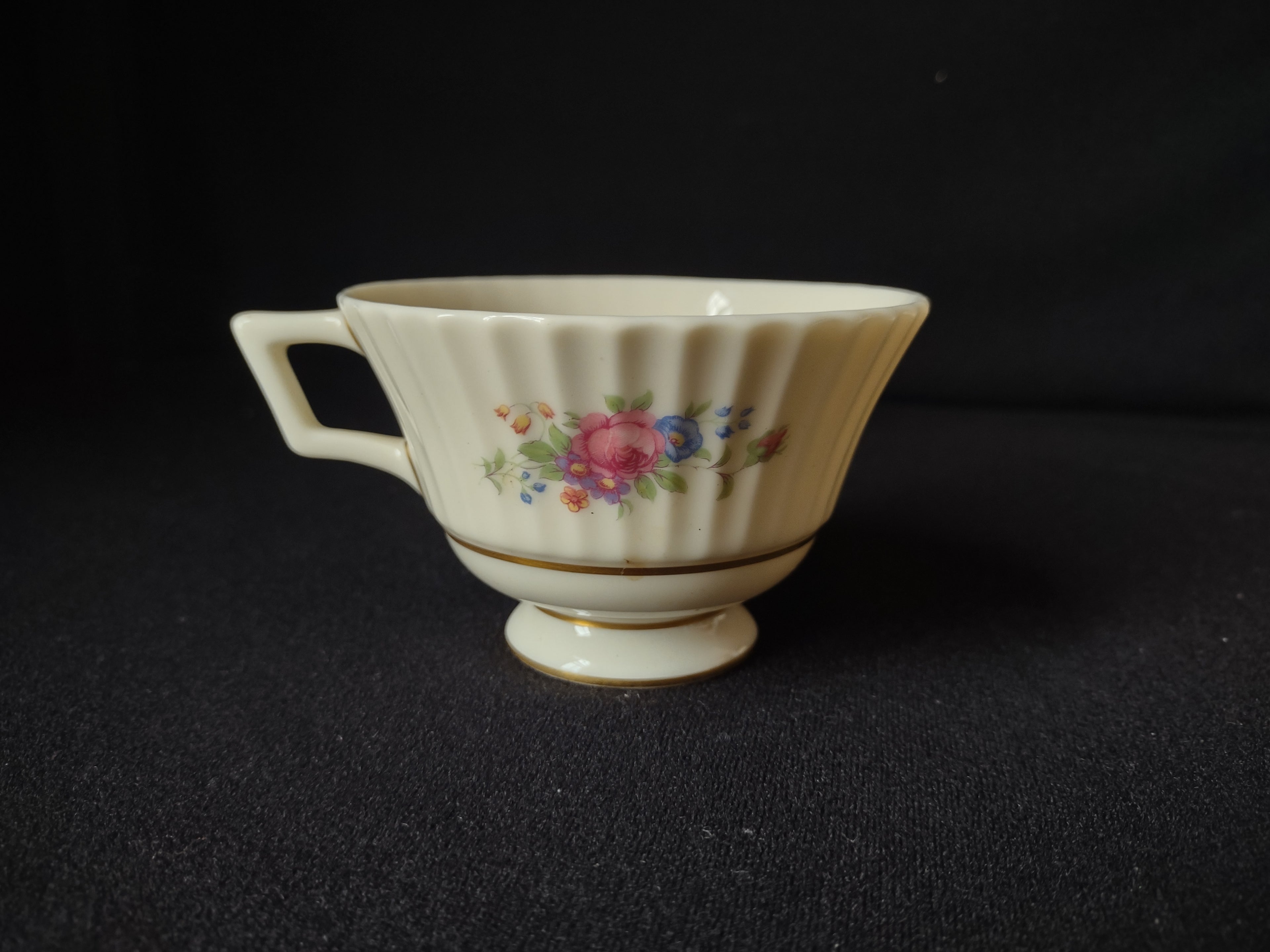 Vintage Lenox Pavlova Tea Cup ONLY Gold Stamp (lot 1842)
