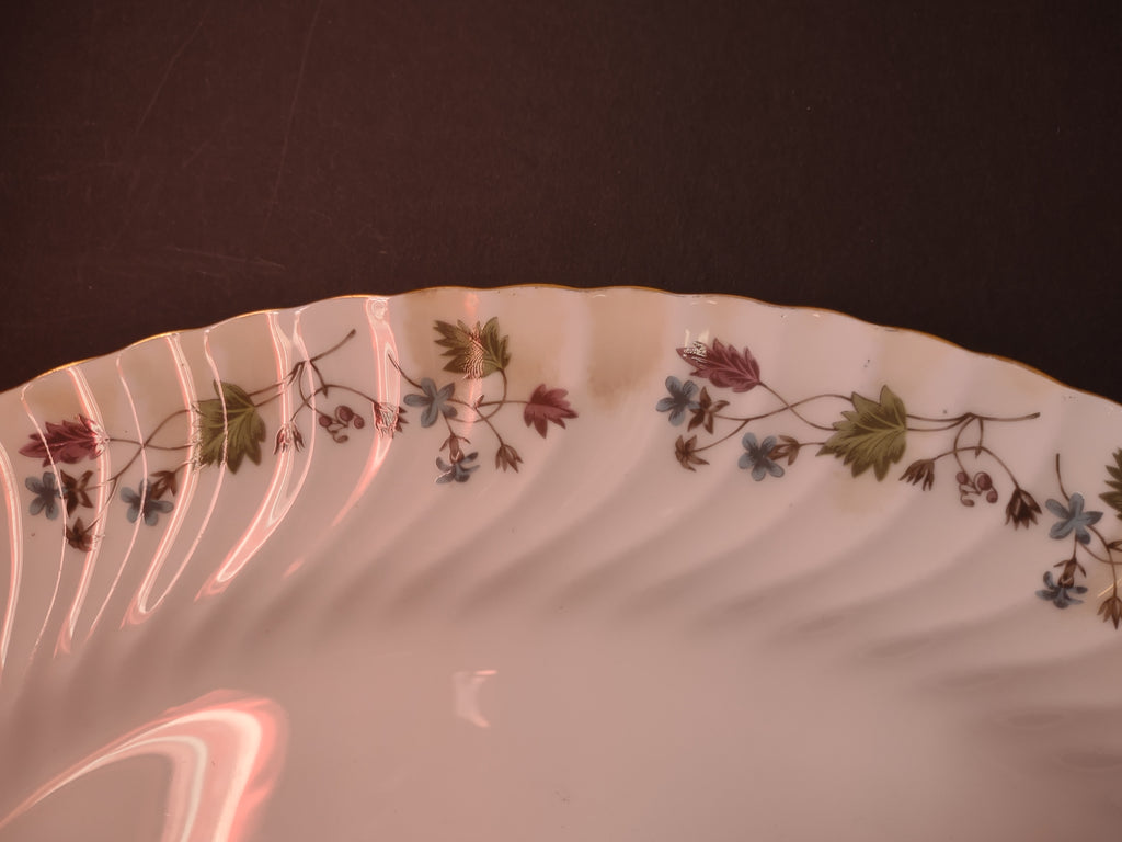 Vintage Minton England Bone Dryden Large Serving Platter IMPERFECT (lot 5460)