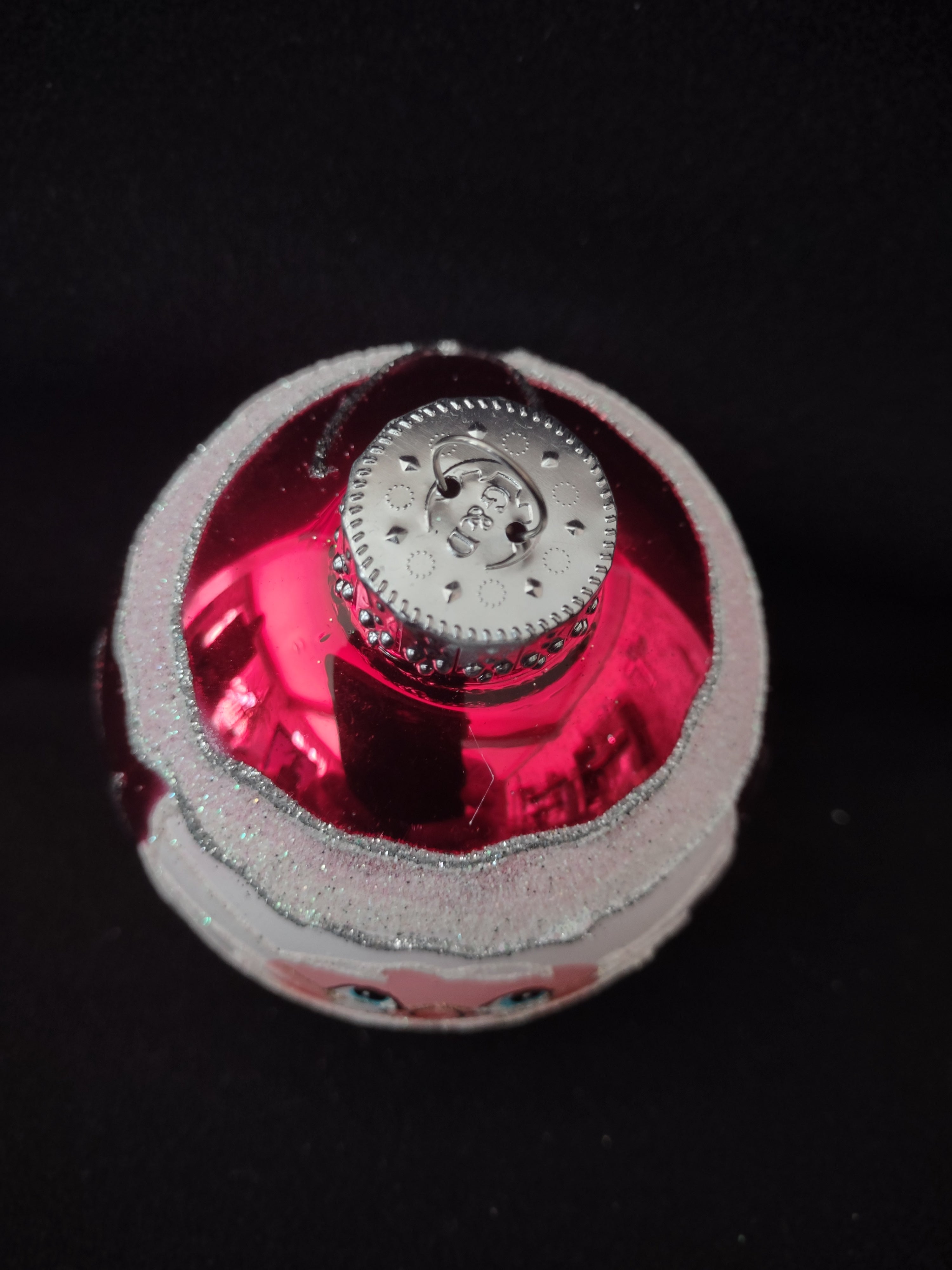 Kurt S Adler Christmas Ornament Santa Face Radio City Rockettes (Lot 4173)