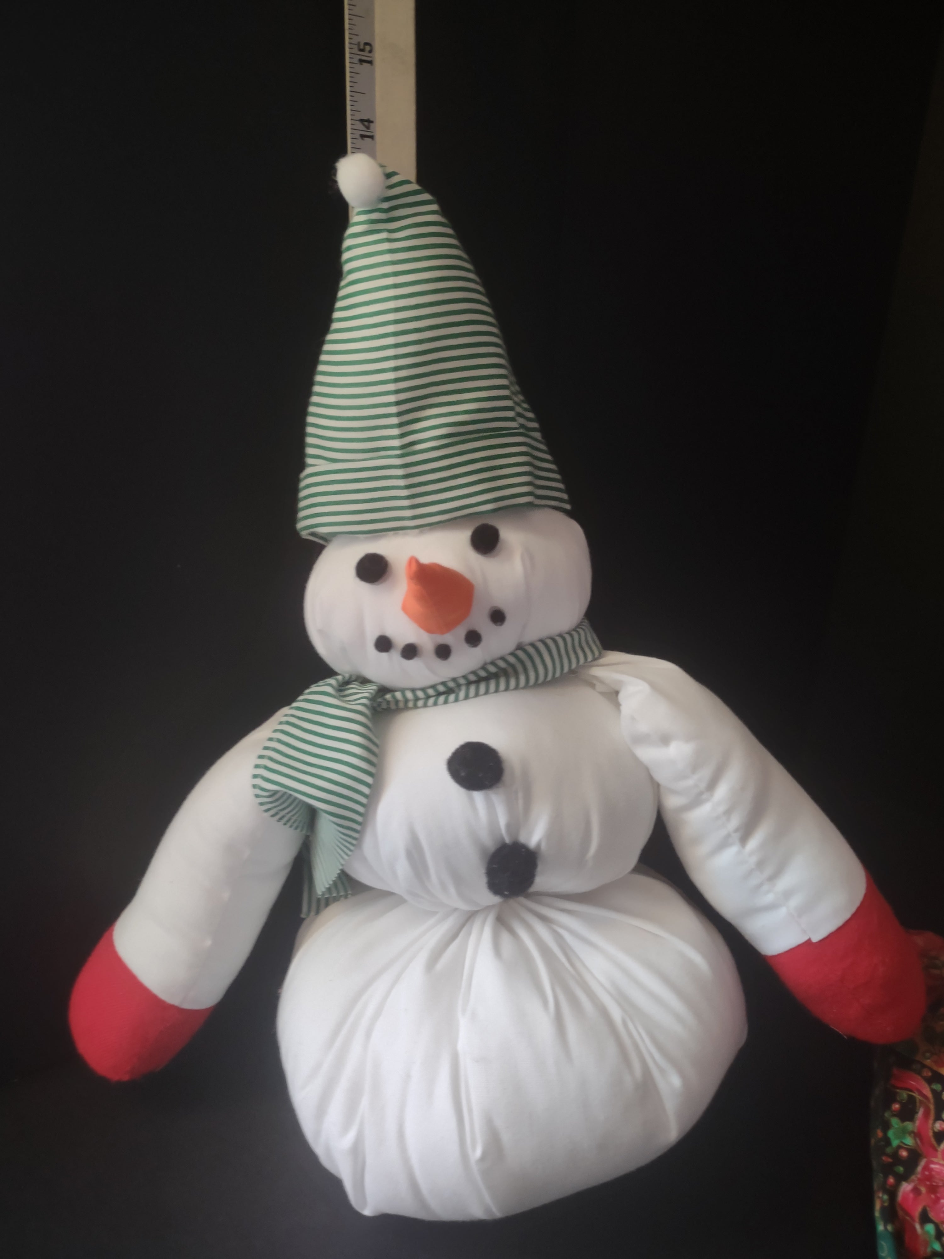 Set of 3 Santa Snowman Christmas Decor (lot 1510)