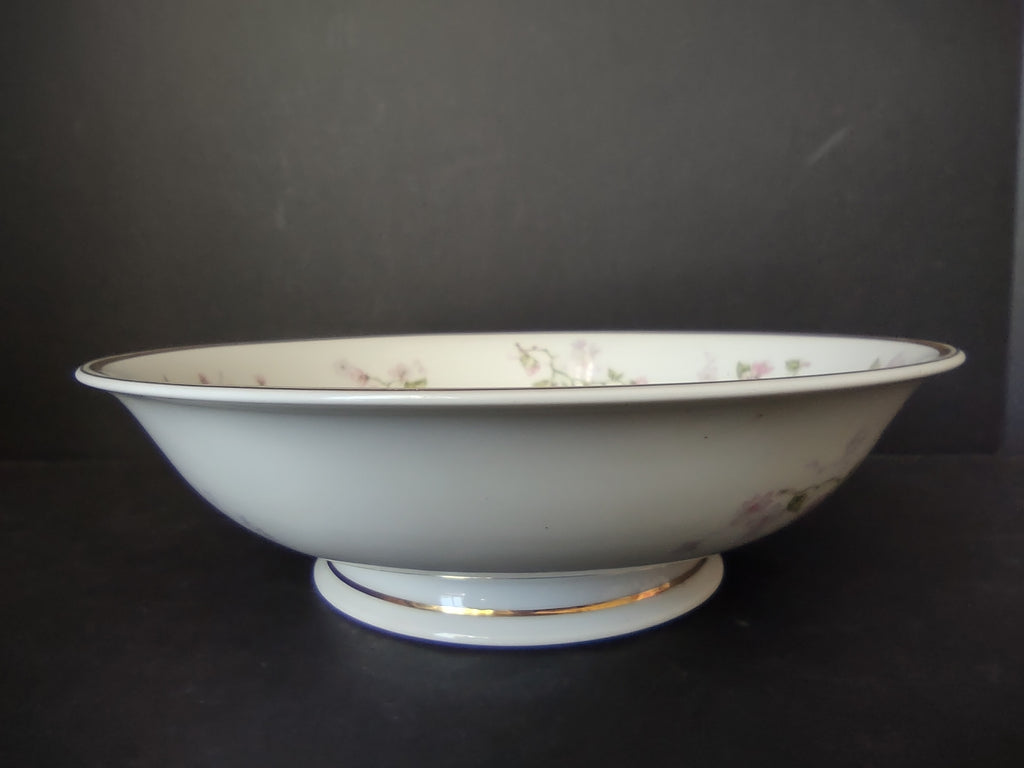 Haviland French Chic Limoges 9" Serving Bowl Gold Trim (lot 1089)