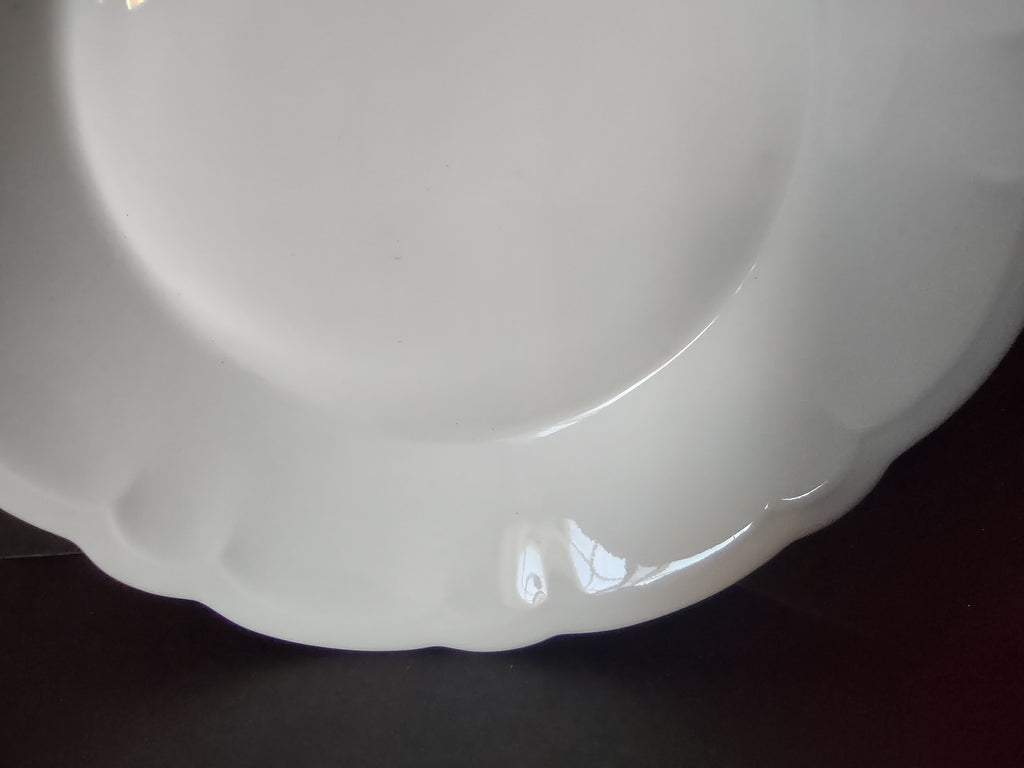 CFH GDM France Limoges Porcelain Bowl 6-1/4" Plain White (lot 1044)