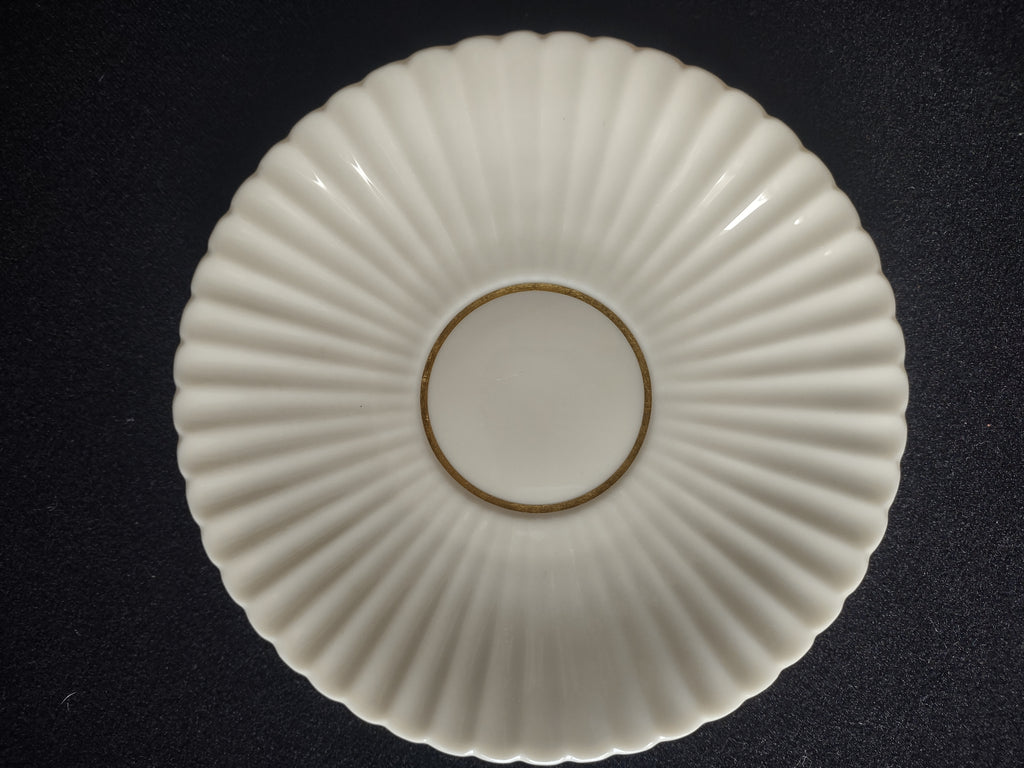 Vintage Lenox Cream Gold Trim Saucer ONLY (lot 1876)