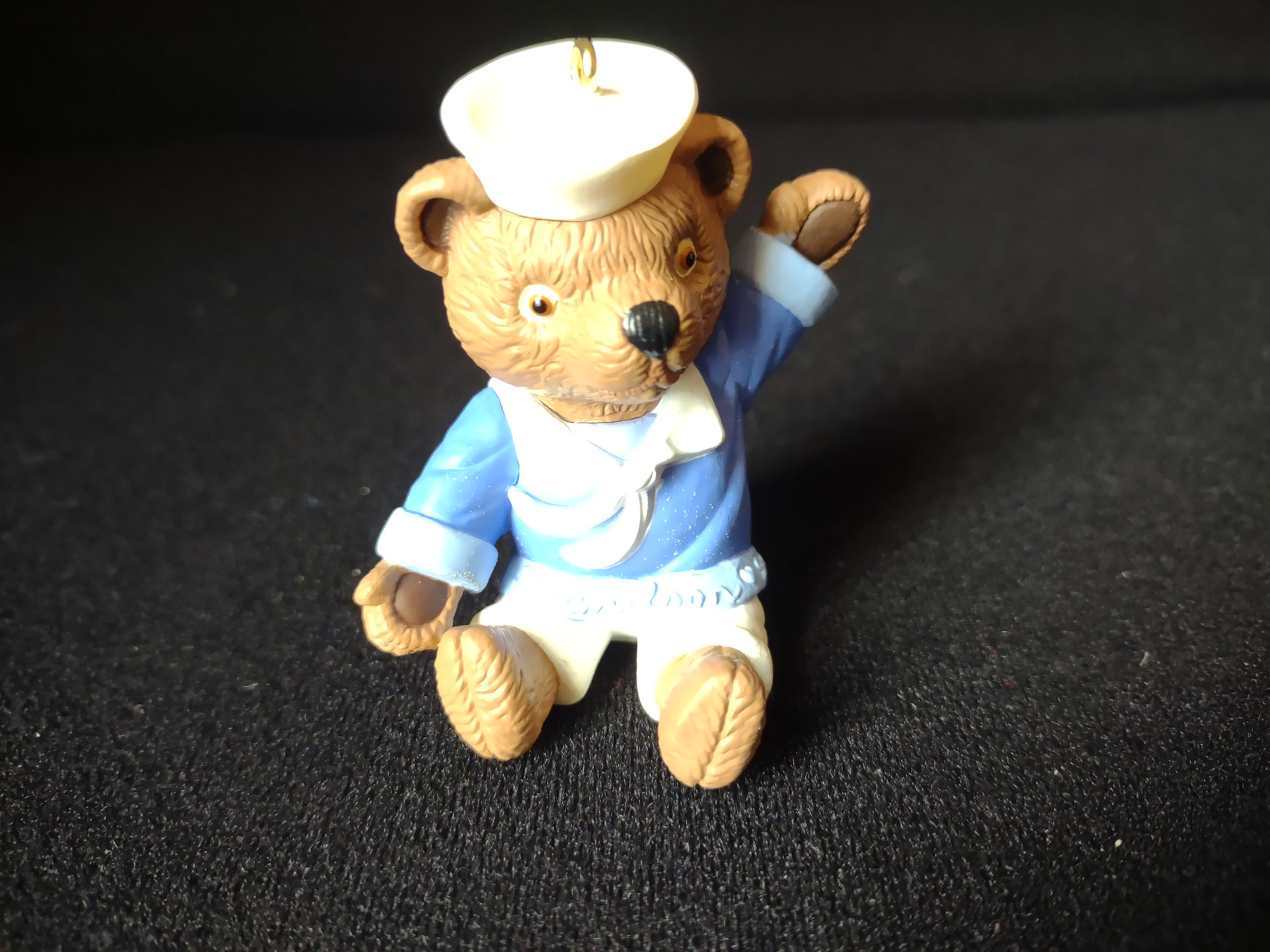 Vintage Hallmark Keepsake Ornament 1998 Grandson Teddy Bear (lot 1604)