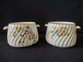 Vintage Set of 2 Minton Sugar Bowl NO Lid IMPERFECT Planter(lot 5520)