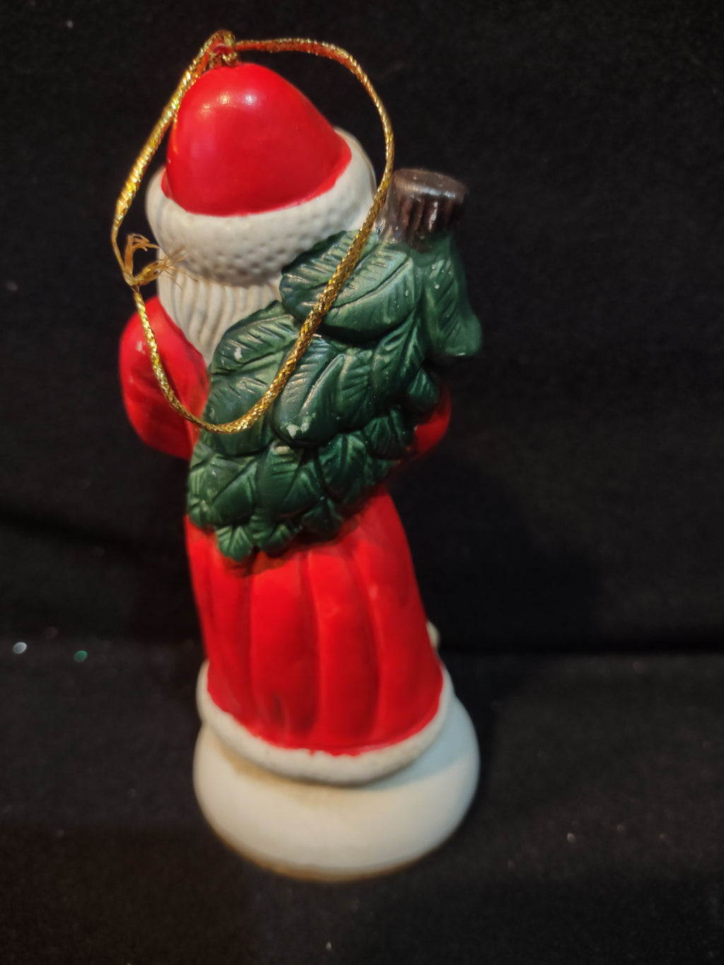 Vintage Christmas Ceramic Santa Of The World Figurines Set Of 6 (Lot 3987)