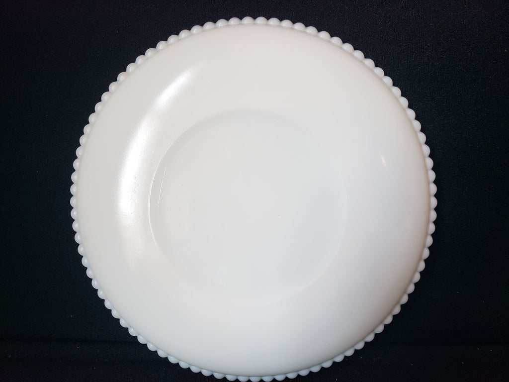Vintage Westmoreland Strawberry Motif Milk Glass Dessert Plate (lot 2185)