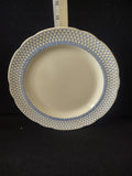 Vintage Copeland Late Spode Dinner Plate Blue White Trim (Lot 5742)