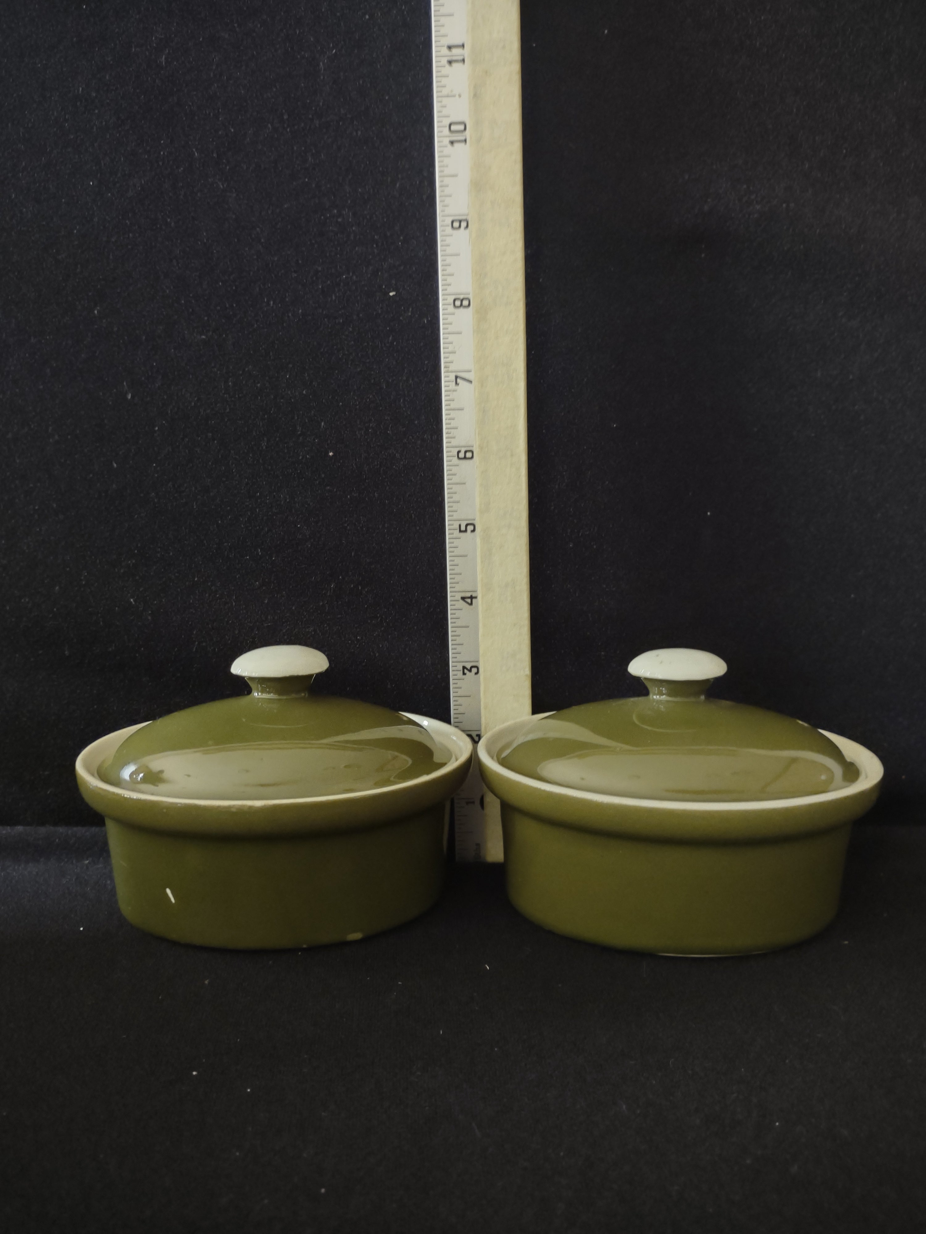 Vintage Hall Casserole And 2 Covered Serving Bowls (Lot 3293)
