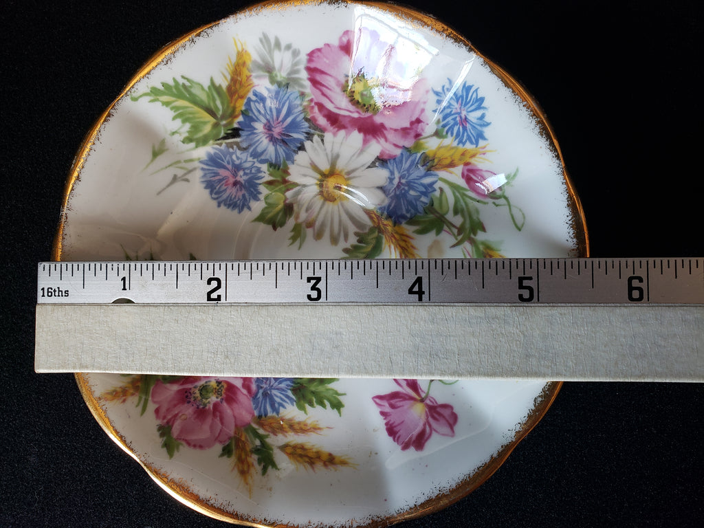 Vintage Royal Albert Harvest Bouquet Saucer ONLY (lot 2040)
