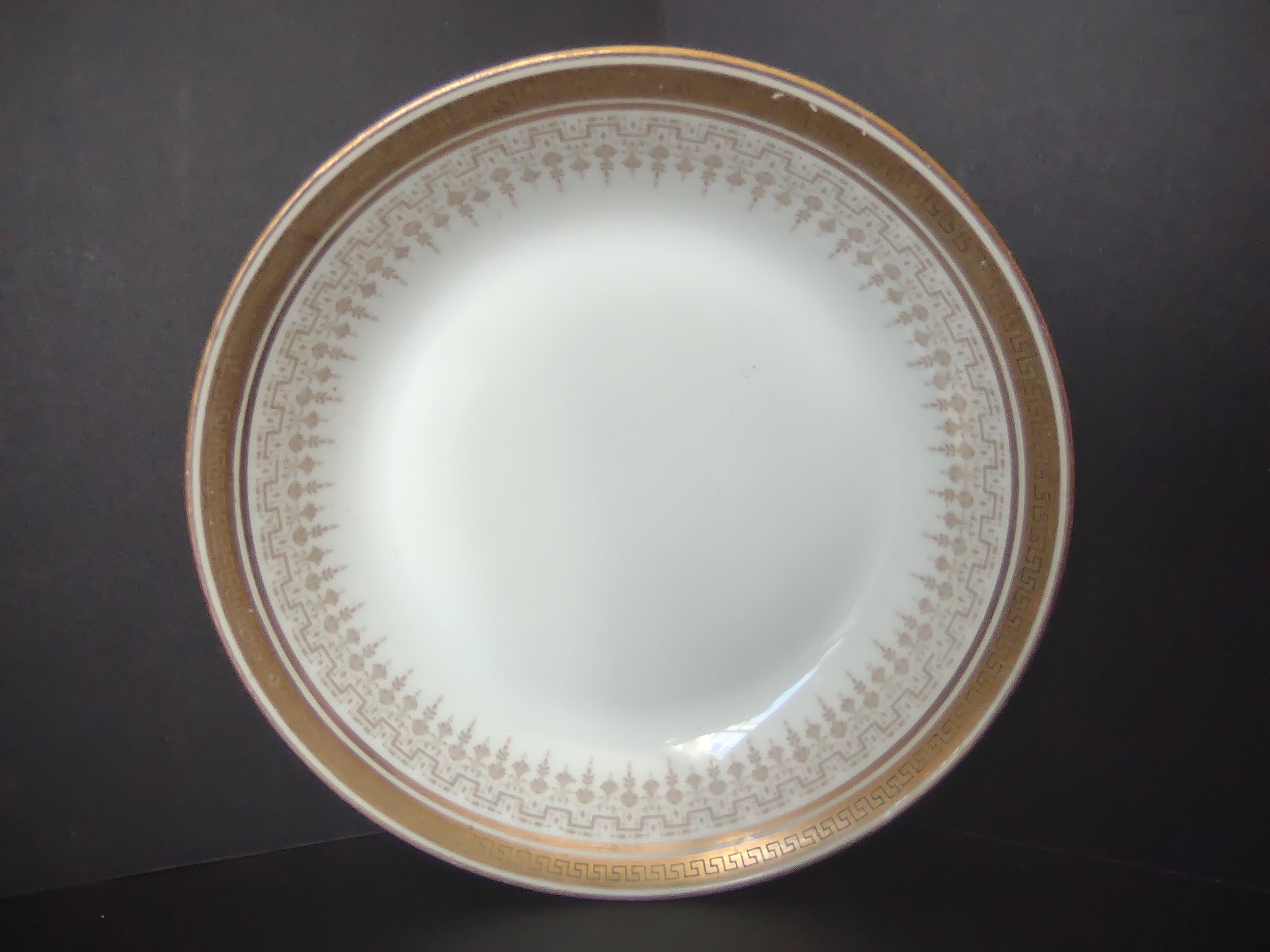 Delinieres Haviland Limoges Small Bowl Gold Black Decor (lot 1074)
