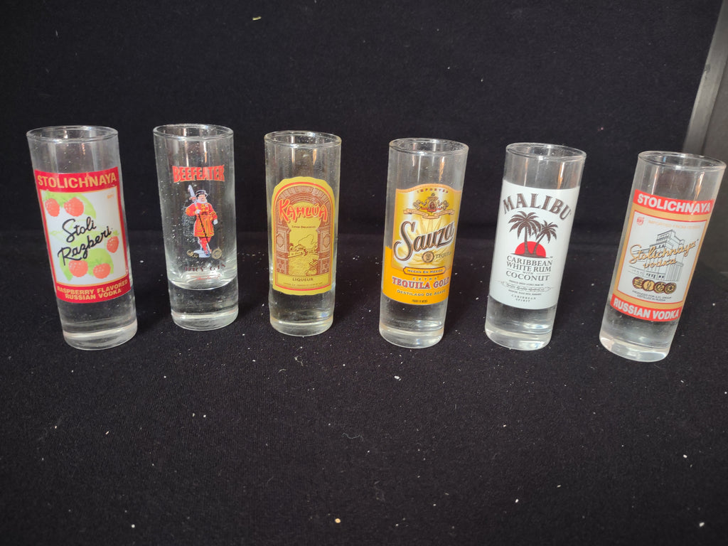 Luminarc 2 oz Shooters 6 Shot Glasses (lot 2382)
