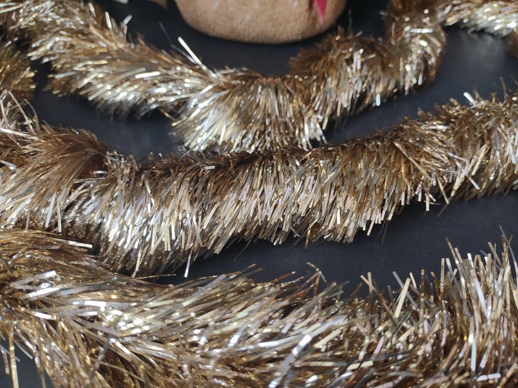 Christmas Holiday Small 20" Tree Gold Garland (lot 1284)