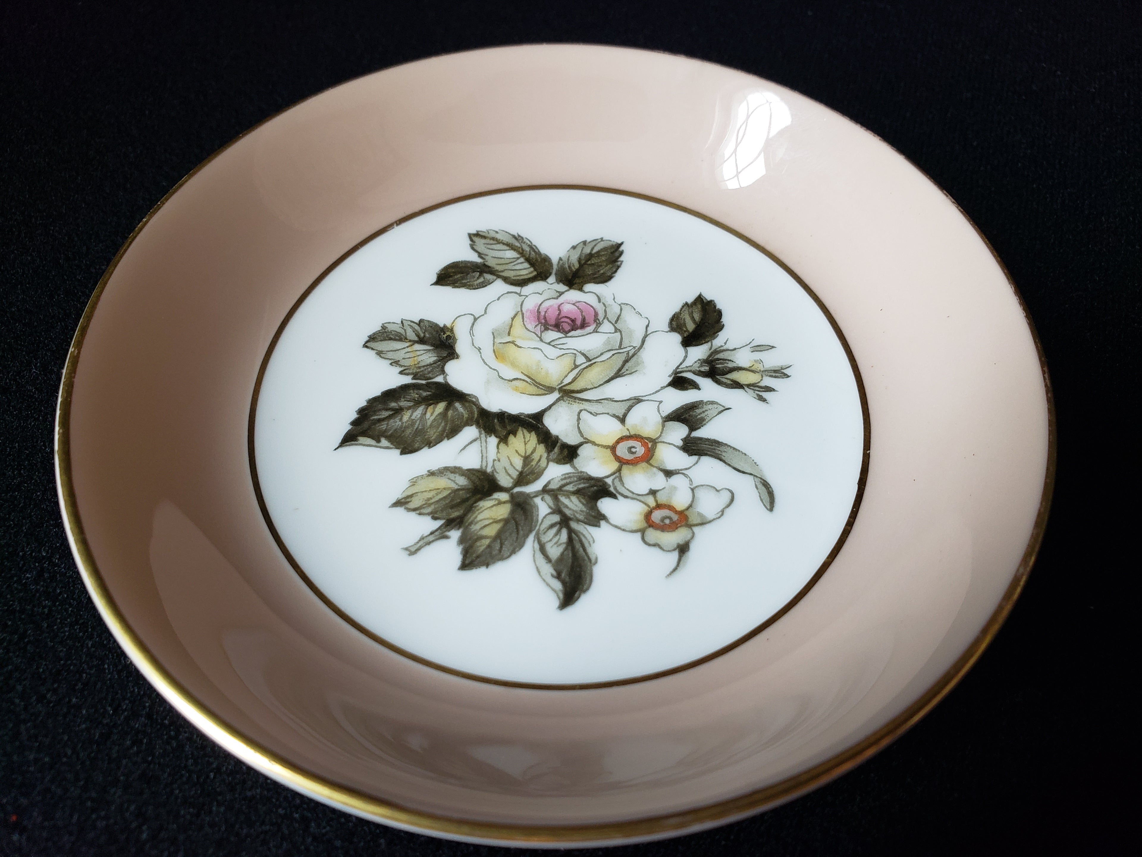 Vintage Royal Worcester Coaster Small Plate 4" (lot 2072)