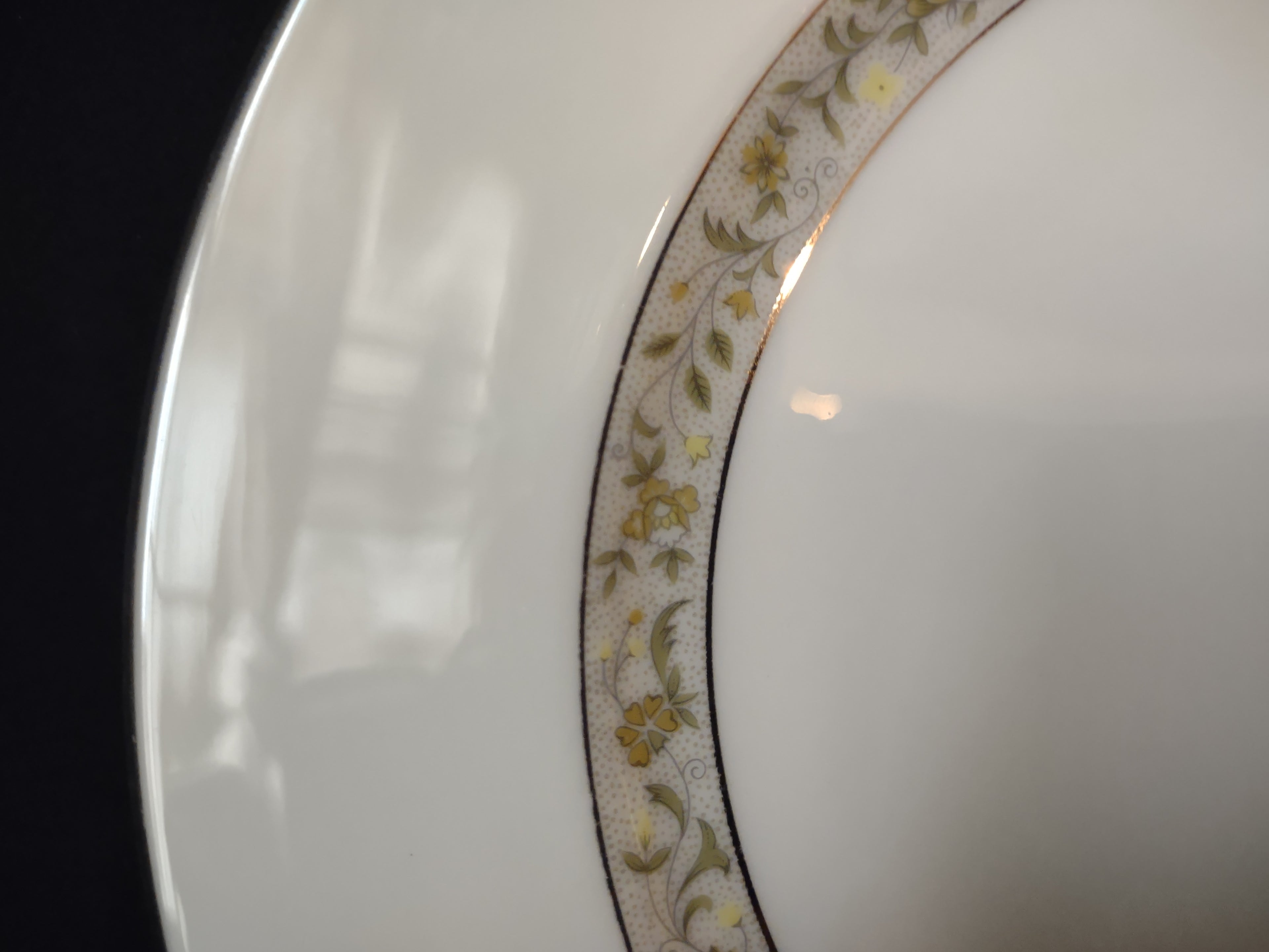 Vintage Lenox Springdale Dinner Plate 10-1/2" (lot 1825)