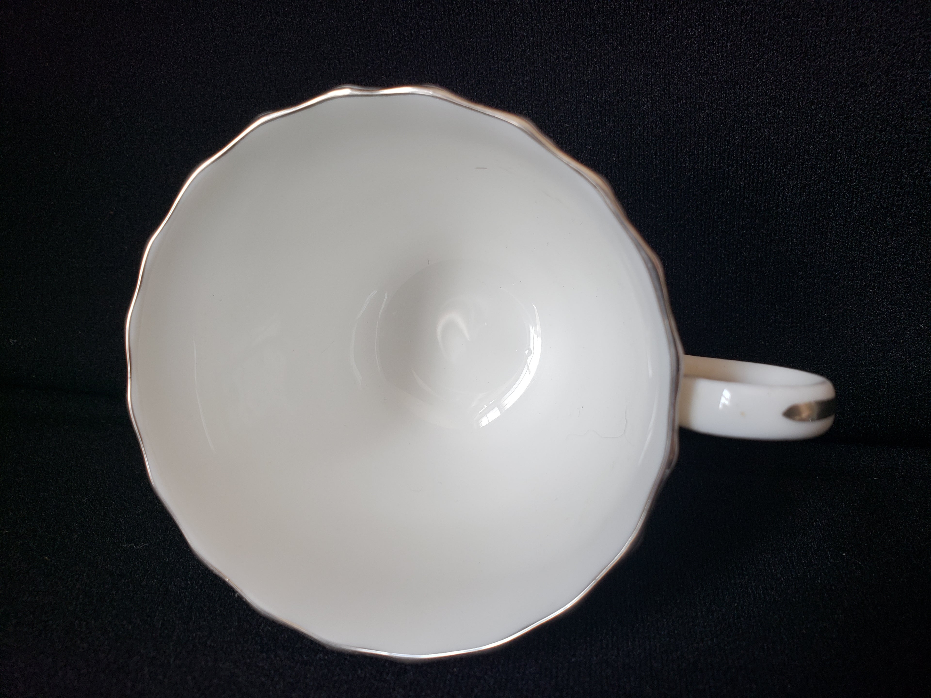 Vintage Royal Worcester Engagement Tea Cup ONLY (lot 2056)