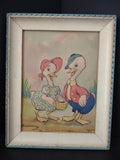 Vintage Raised Picture Lulu and Jimmie Wiblewobble (lot 3156t)