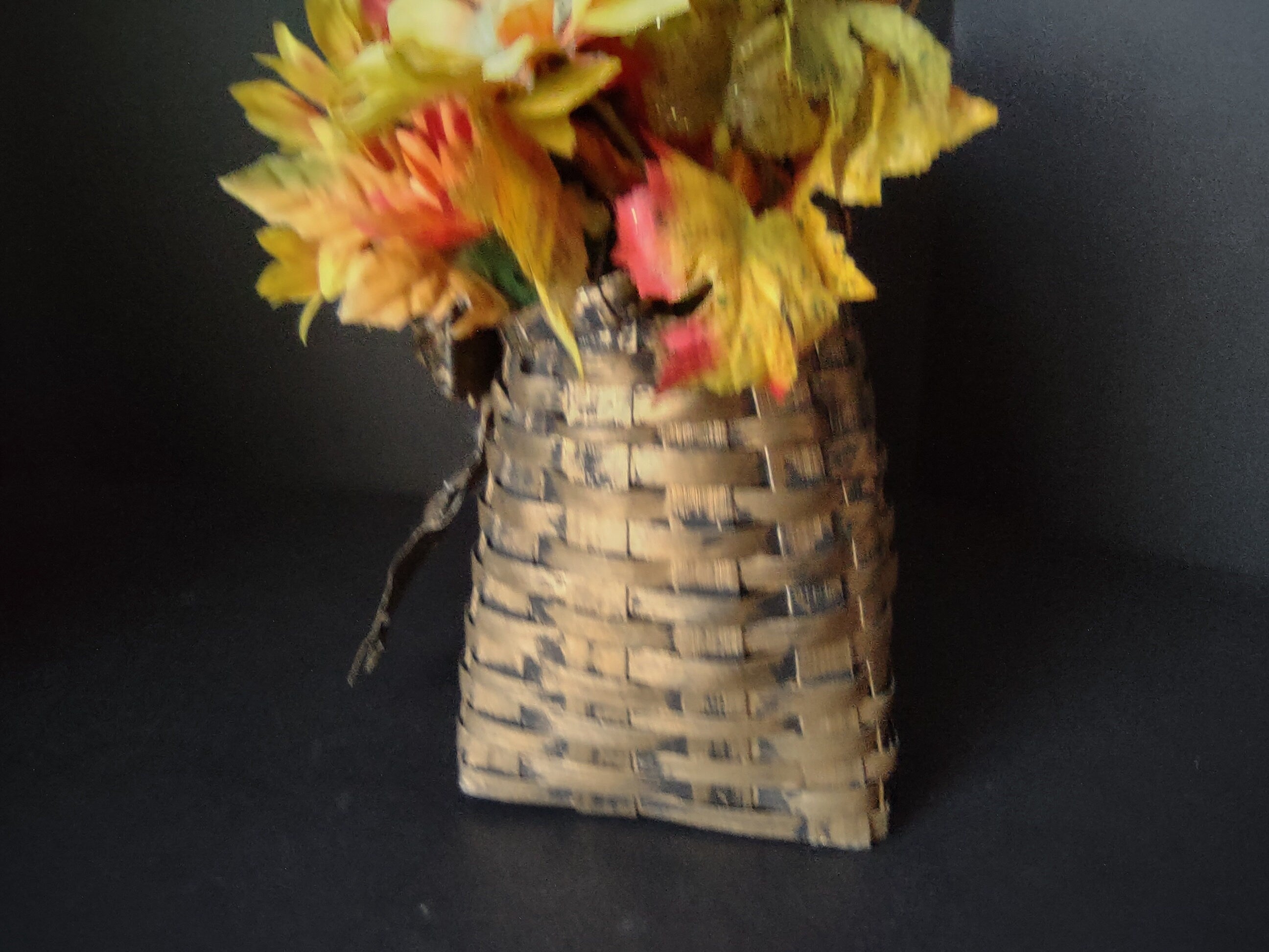 Angel Cupid Hanging Basket Fall Farmhouse Sunflower Halloween (lot 3072)