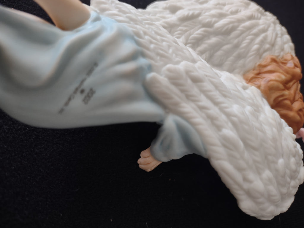 Vintage 2002 Christmas Hallmark Angel Of Comfort Ornament (Lot 4141)