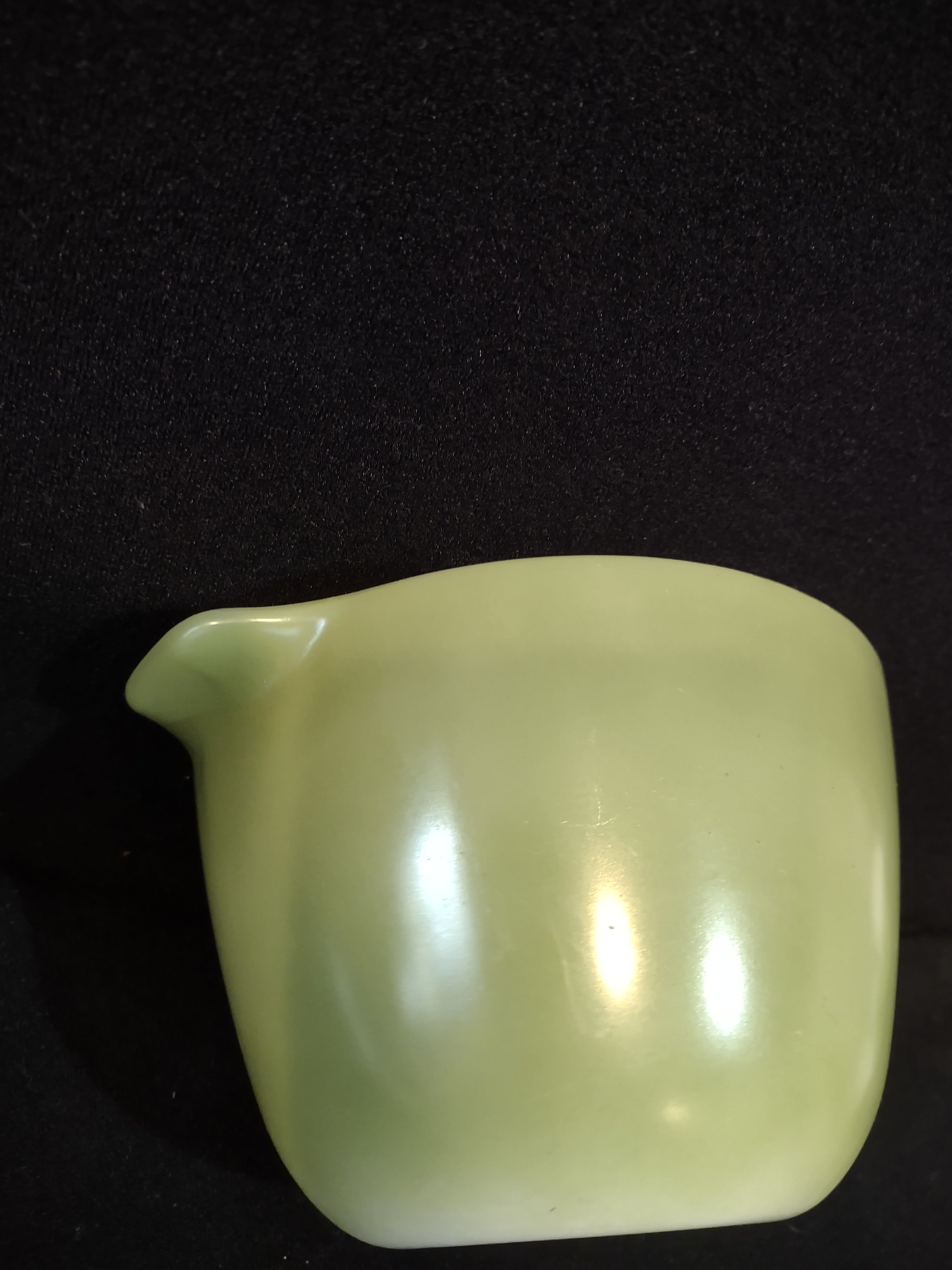 Vintage Fire King Anchor Hocking 6" Green Mixing Bowl Casserole Dish (Lot 5227)