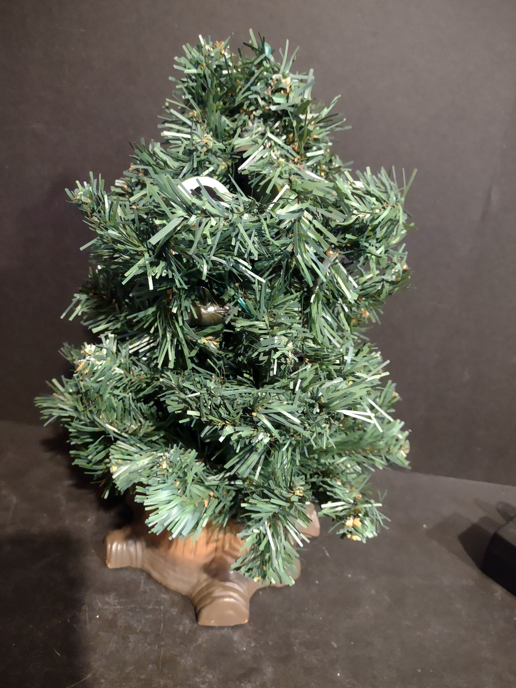 Vintage Douglas Fur Gemmy Talking Tree for PARTS with Adapter (lot 3428)