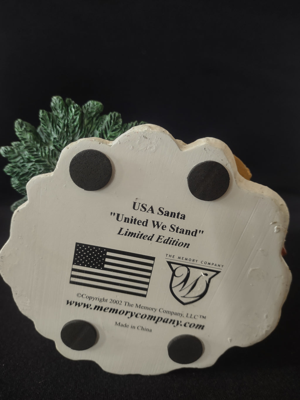 USA Santa 2002 United We Stand Christmas Memory Company (Lot 3561)