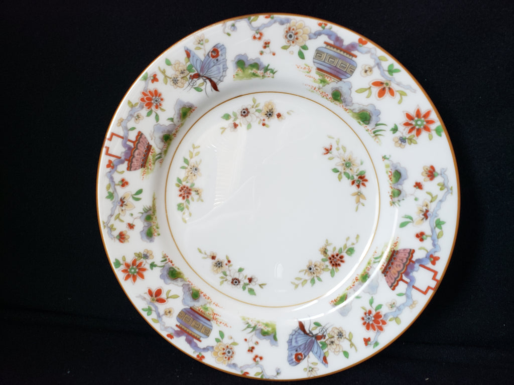 Vintage Royal Worcester Higgins Seiter Butterfly Salad Plate 8" (lot 2123)