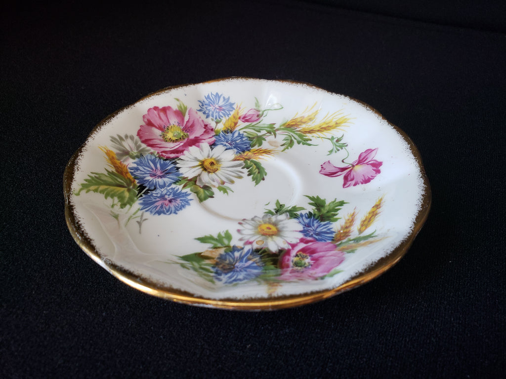 Vintage Royal Albert Harvest Bouquet Saucer ONLY (lot 2040)