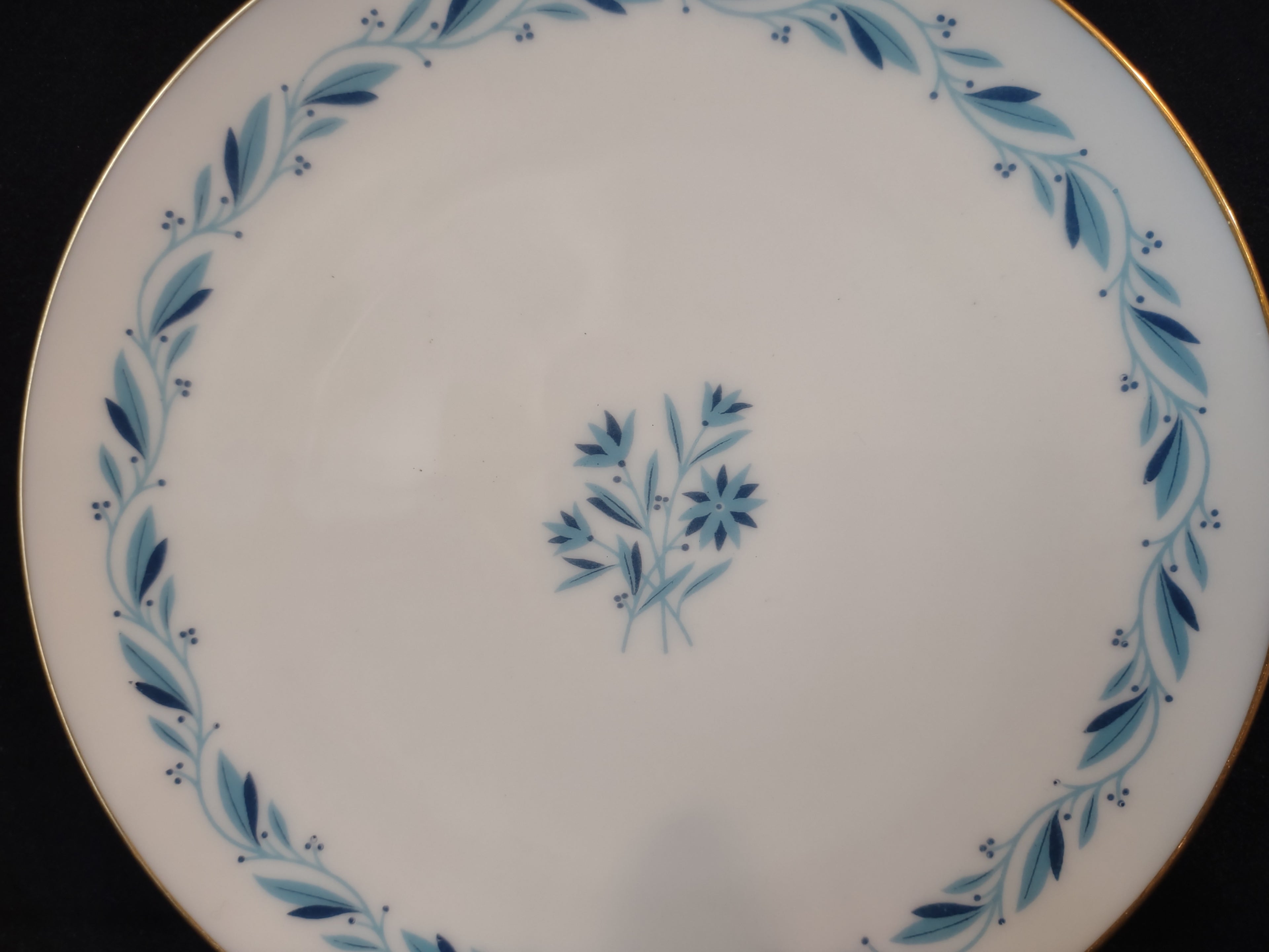 Vintage Lenox Dessert Plate 7" Blue Stamp (lot 1780)