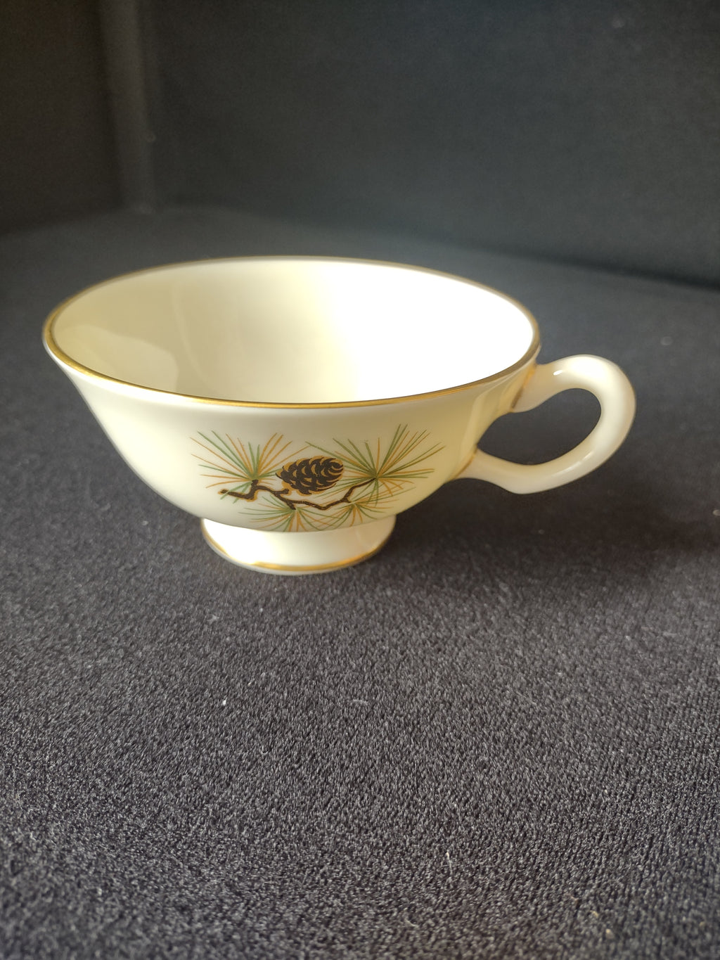 Vintage Lenox Pine W-331 Tea Cup ONLY (lot 1867)