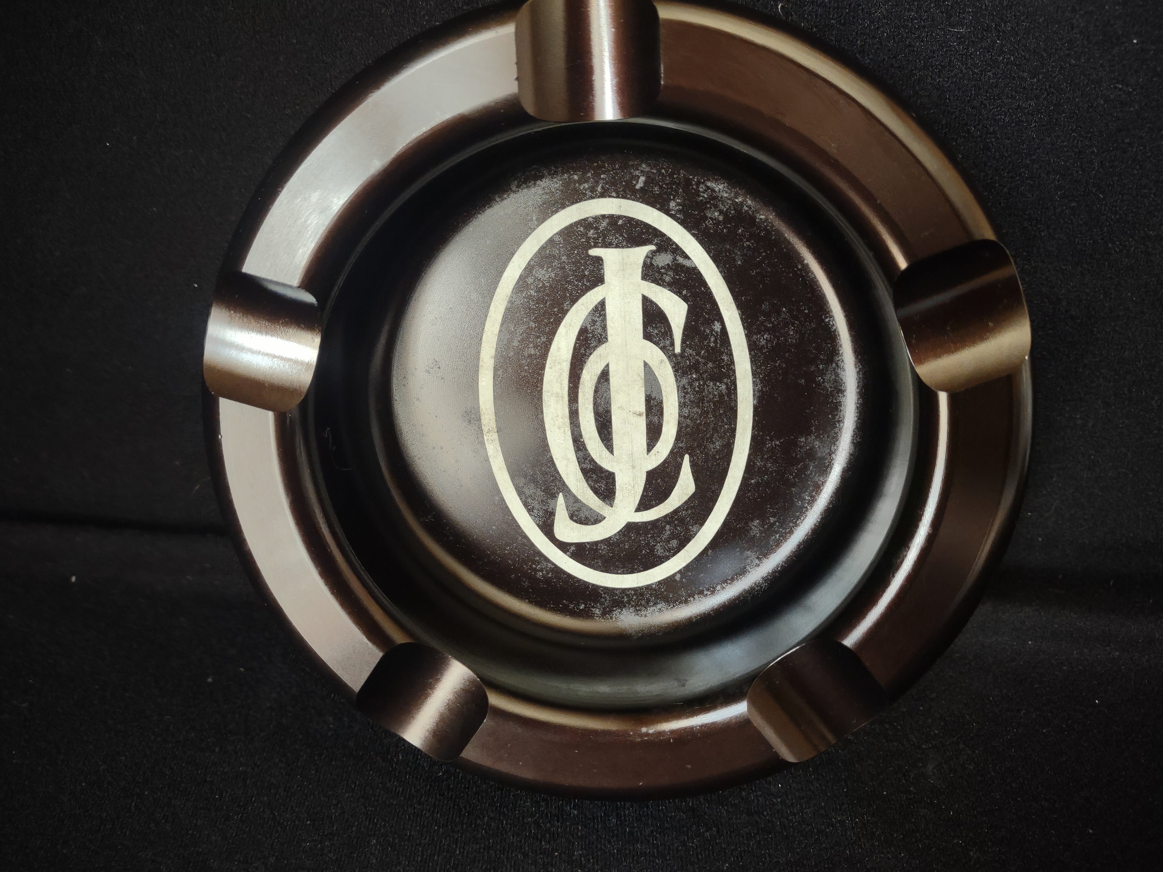 Vintage Gramm Works Ashtray Monogrammed (lot 2603c)
