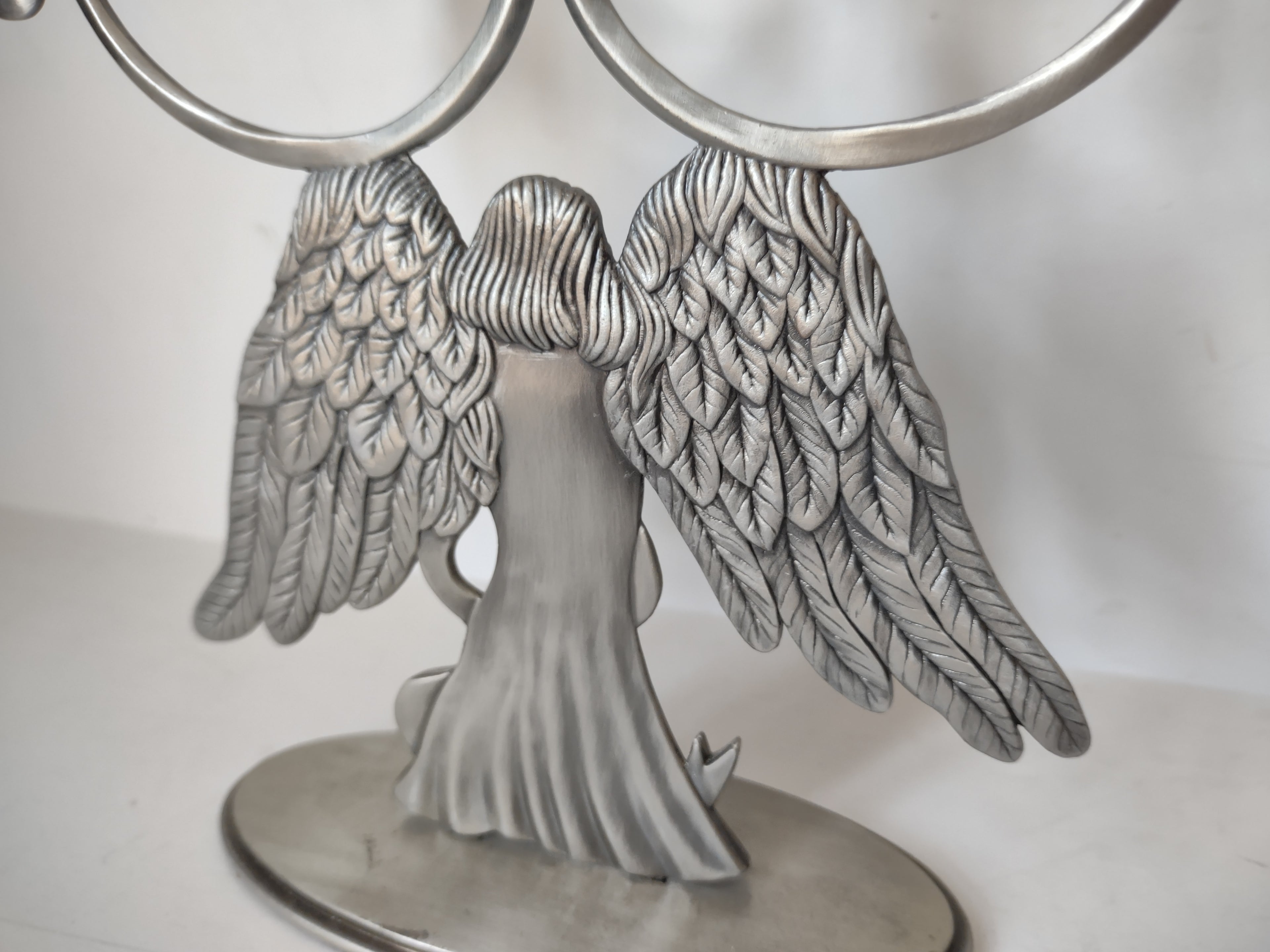 Home for the Holidays Christmas Candelabra Angel Candleholder (lot 2952c)