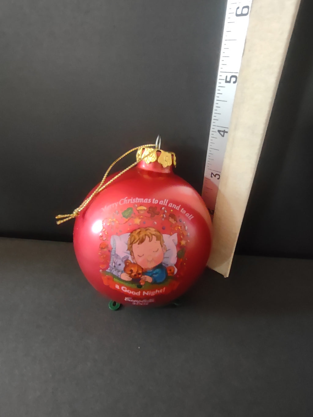 Vintage Christmas 2001 Red Campbells Collector Ornament (Lot 4697)