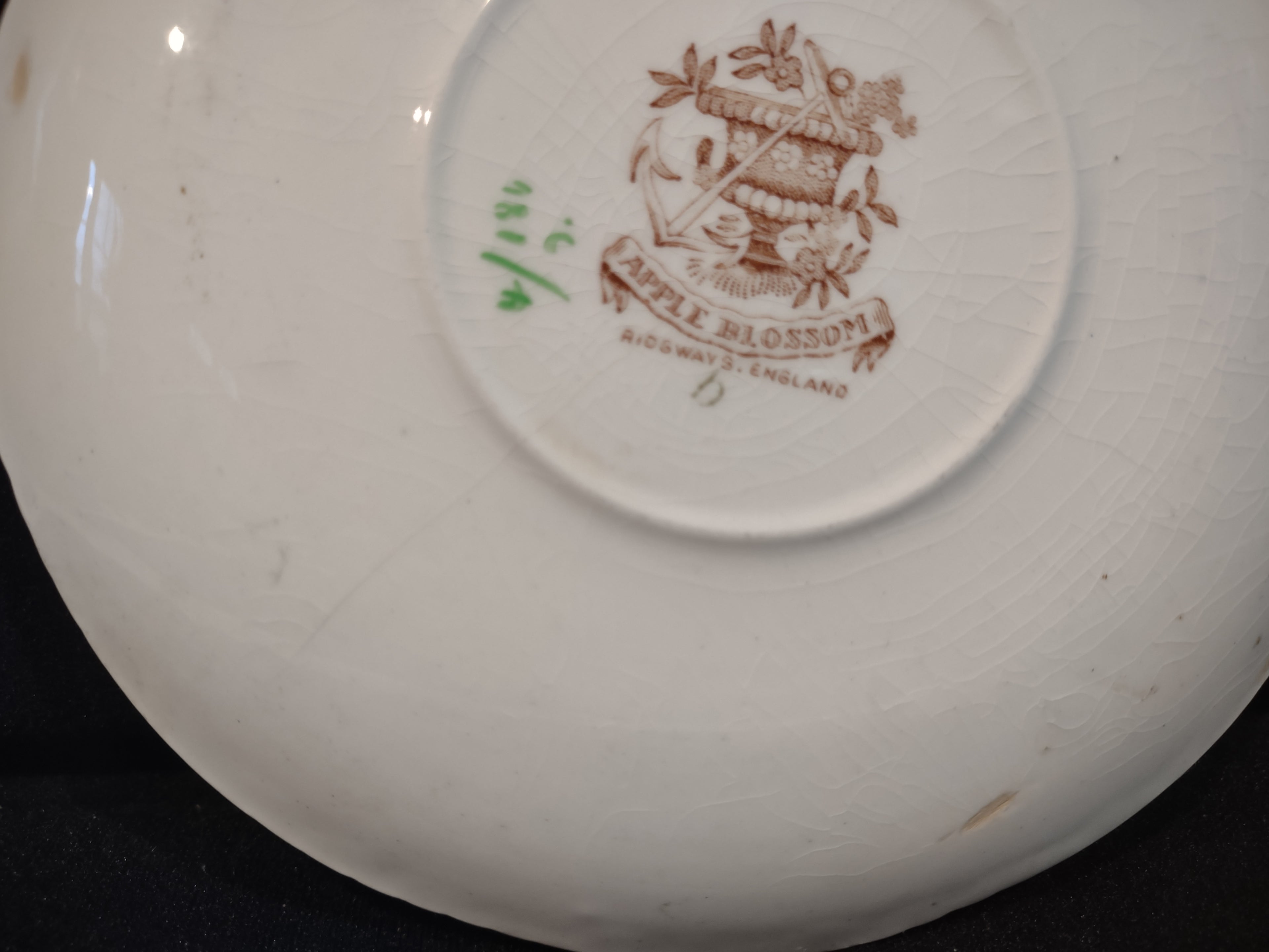 Vintage Spode Apple Blossom LINER English Countryside Ironstone (lot 5752)