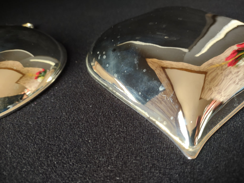 International Silver Company Holiday Ornament Bowl Set Silver Plated (lot 1544)
