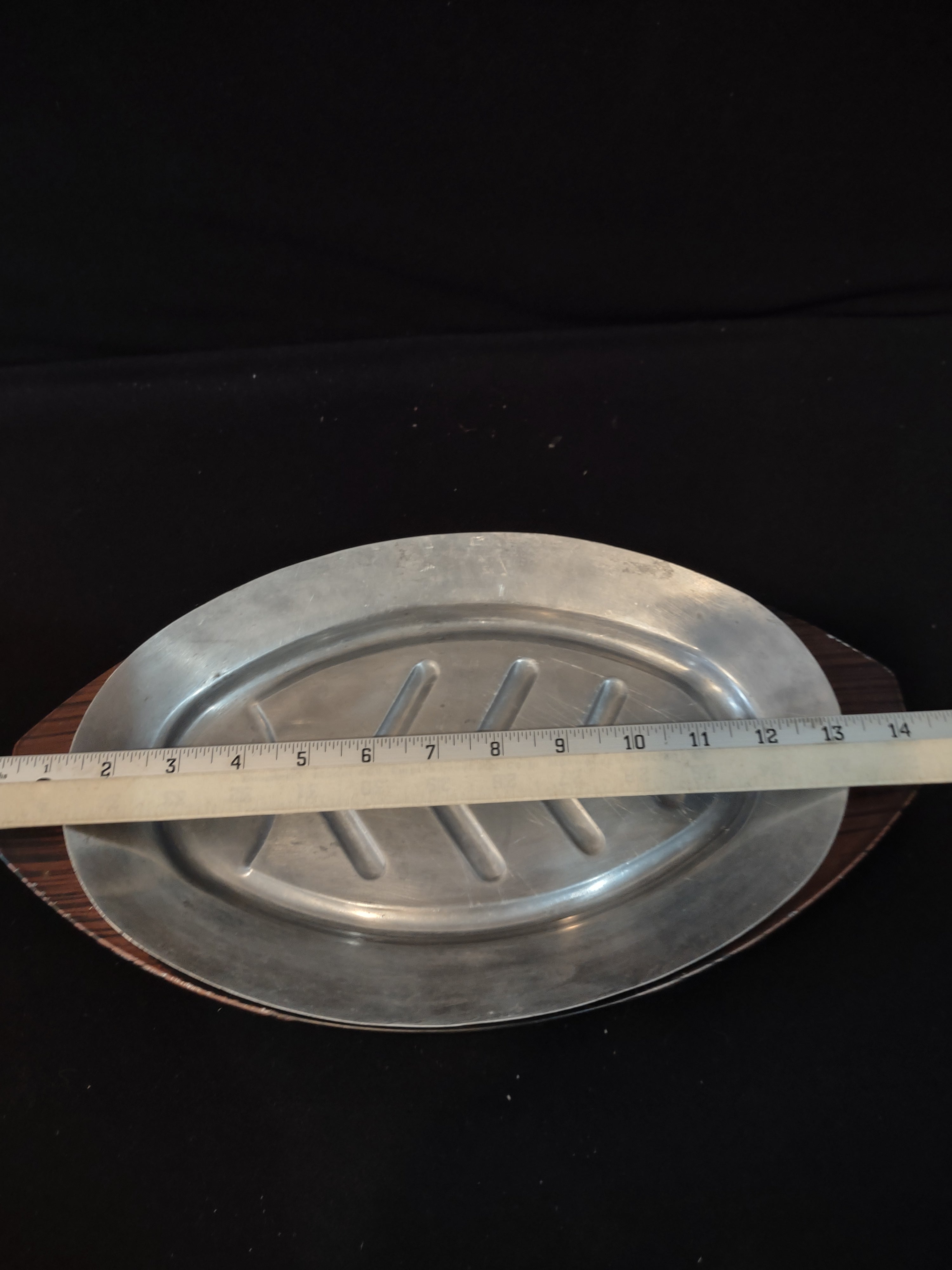 Aluminum Steak & Fajita Platter Holder Set X 3 (Lot 3071)