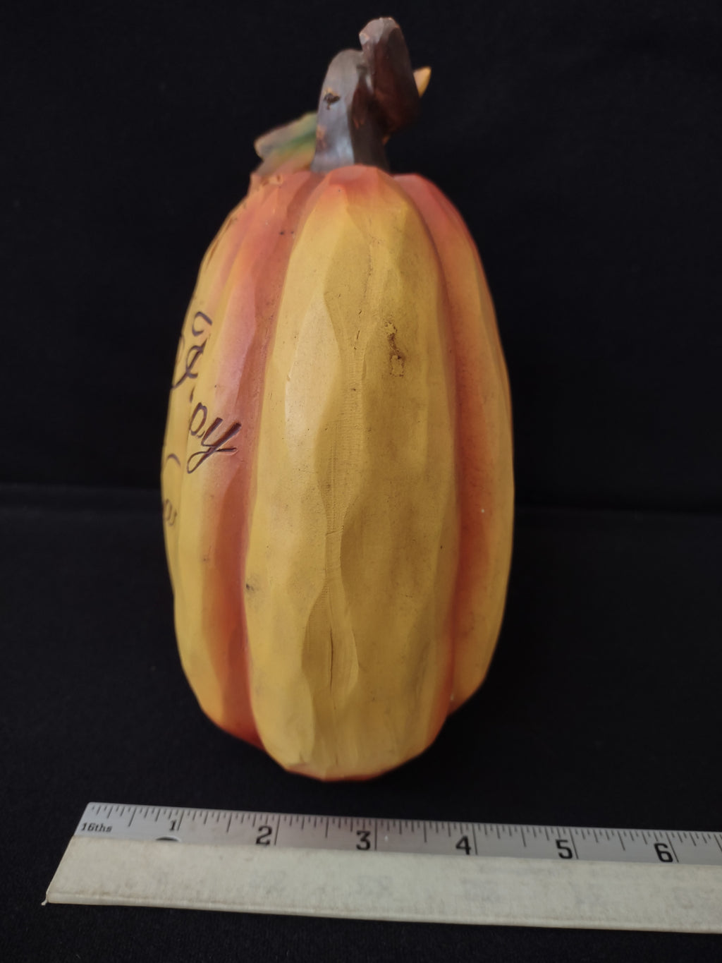 Thanksgiving/Harvest Ceramic Welcome Pumpkin X 2 (Lot 3119)
