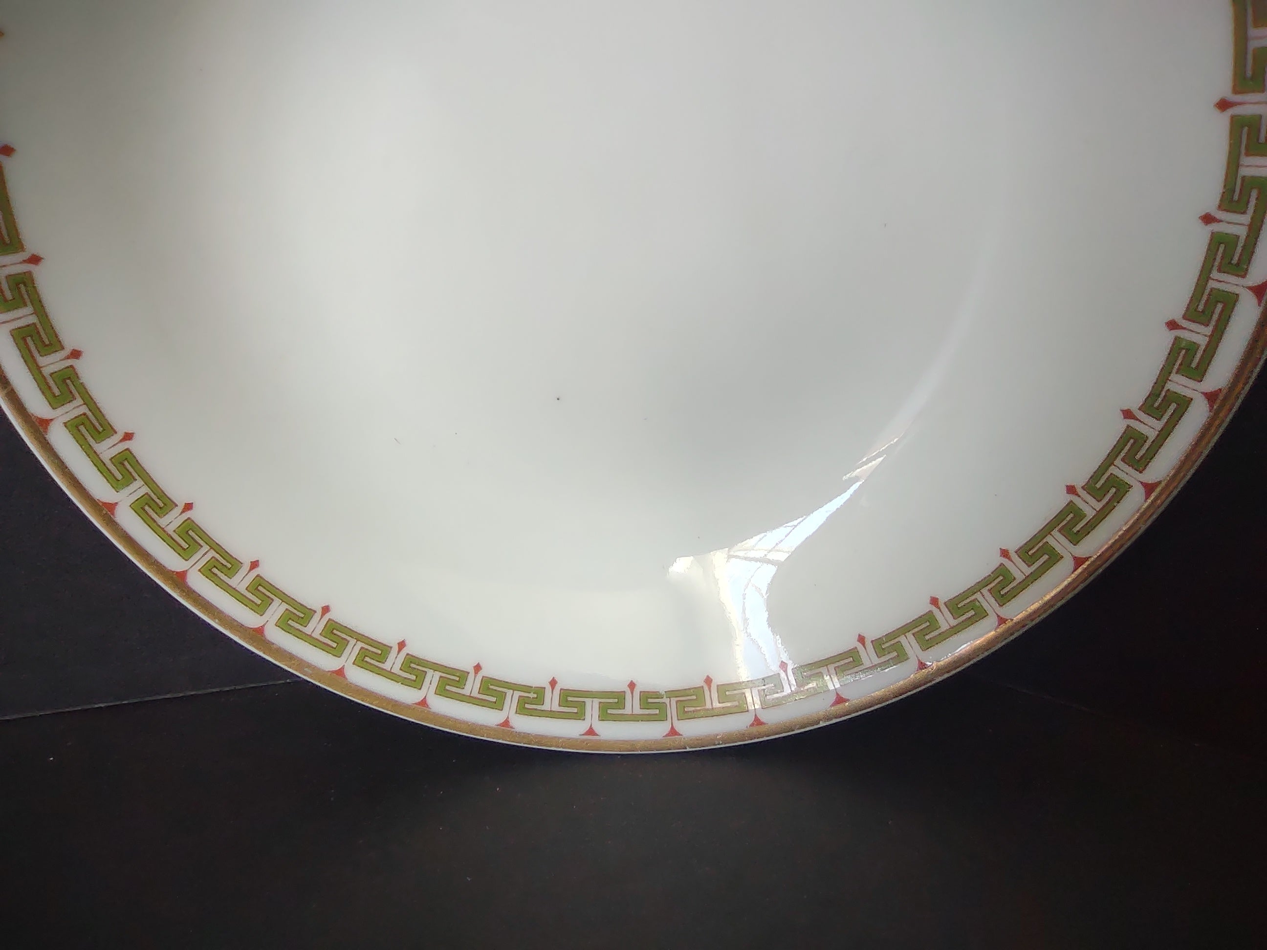 Haviland Limoges Small Cranberry Bowl 5" Albany Red (lot 1060)