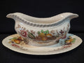 Vintage Johnson Pomona Windsor Ware Gravy Boat England Ironstone (lot 5612)