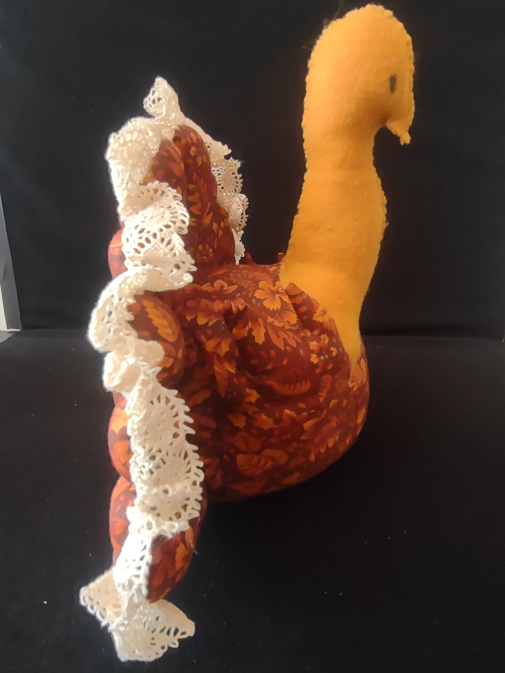 Thanksgiving Handmade Stuffed Turkey Centerpiece (Lot 3419)