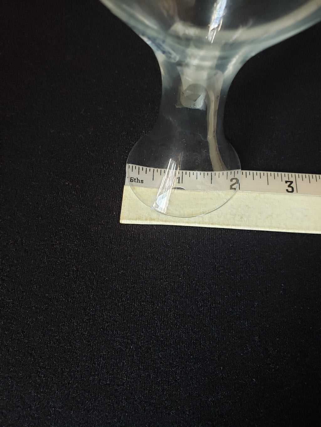 Vintage Crystal Vase Lenox Hand Blown 6-1/2" (lot 2051)