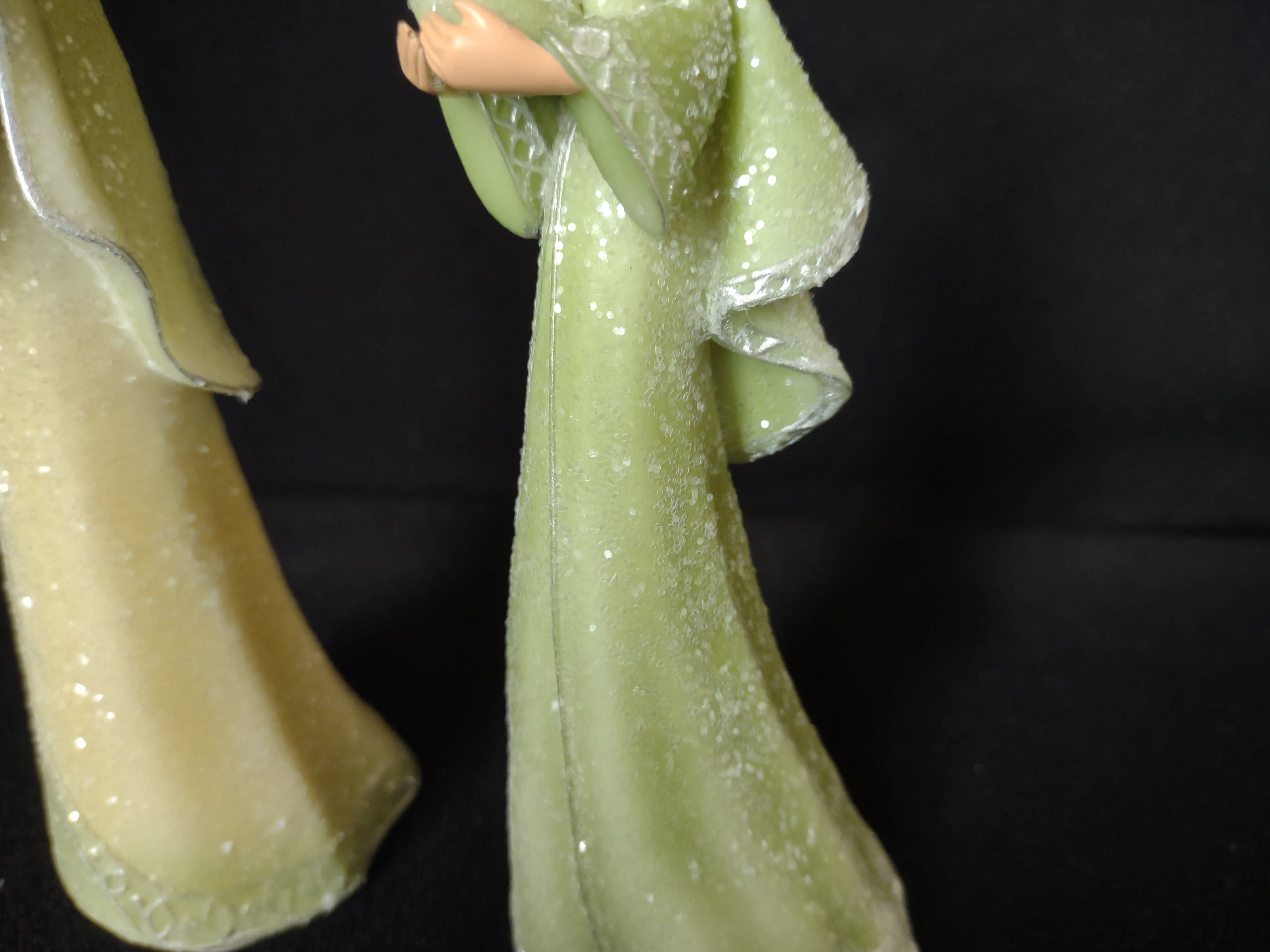 Christmas Nativity Hawthorne Village Joseph Mary Baby Jesus Figurine (lot 2287)